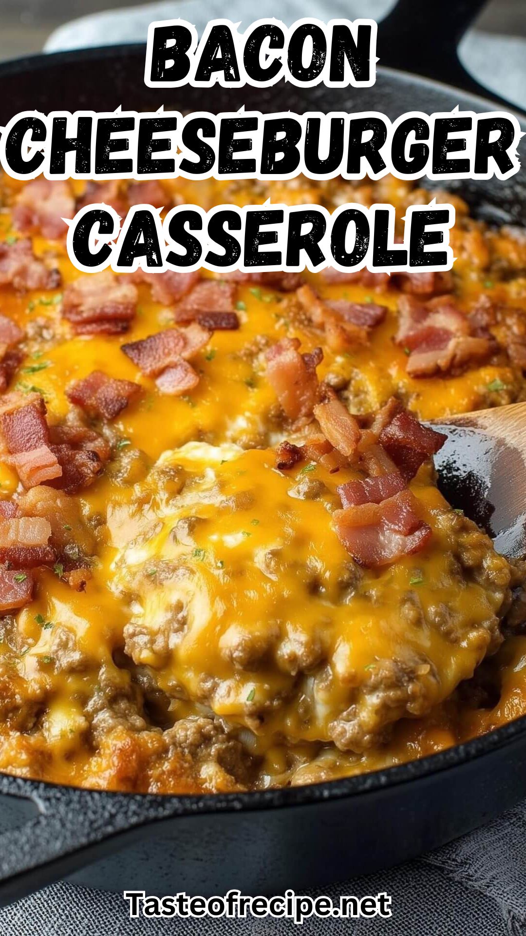 Low-Carb Bacon Cheeseburger Casserole Low-Carb Bacon Cheeseburger Casserole