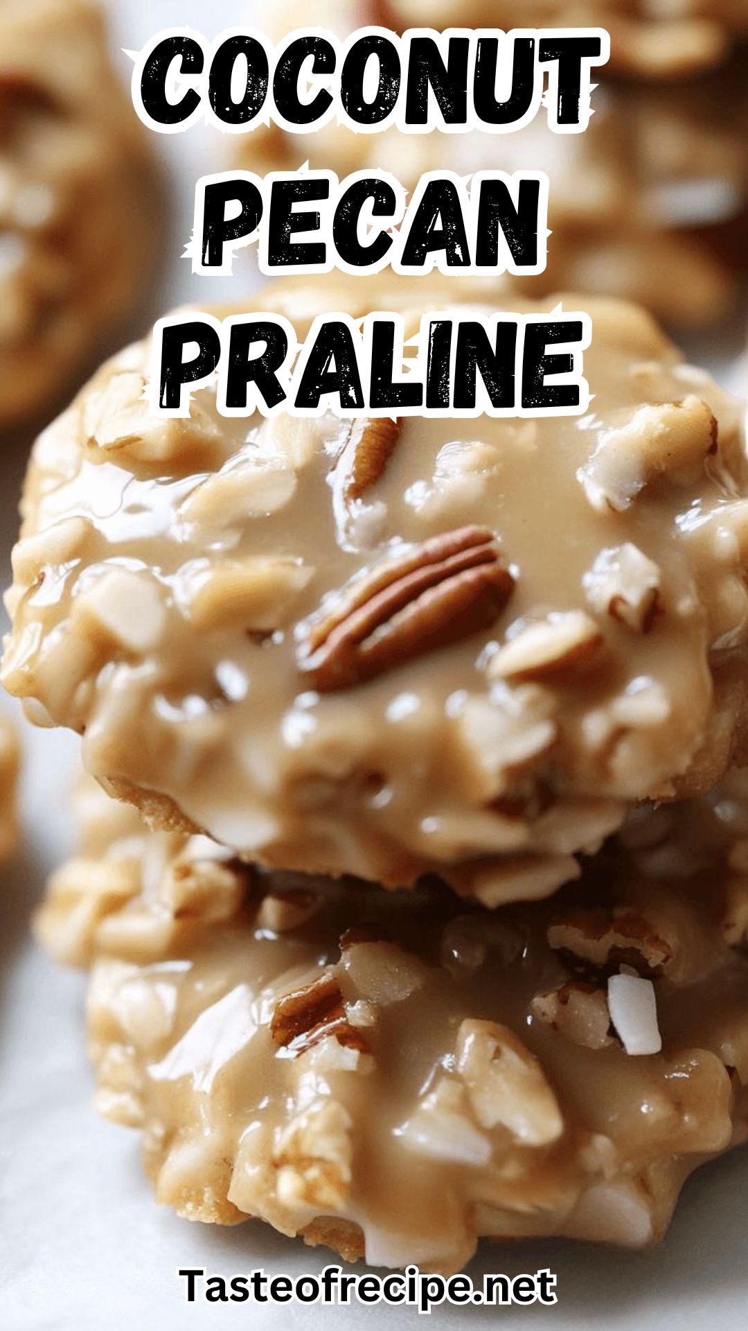 No-Bake Coconut Pecan Praline No-Bake Coconut Pecan Praline