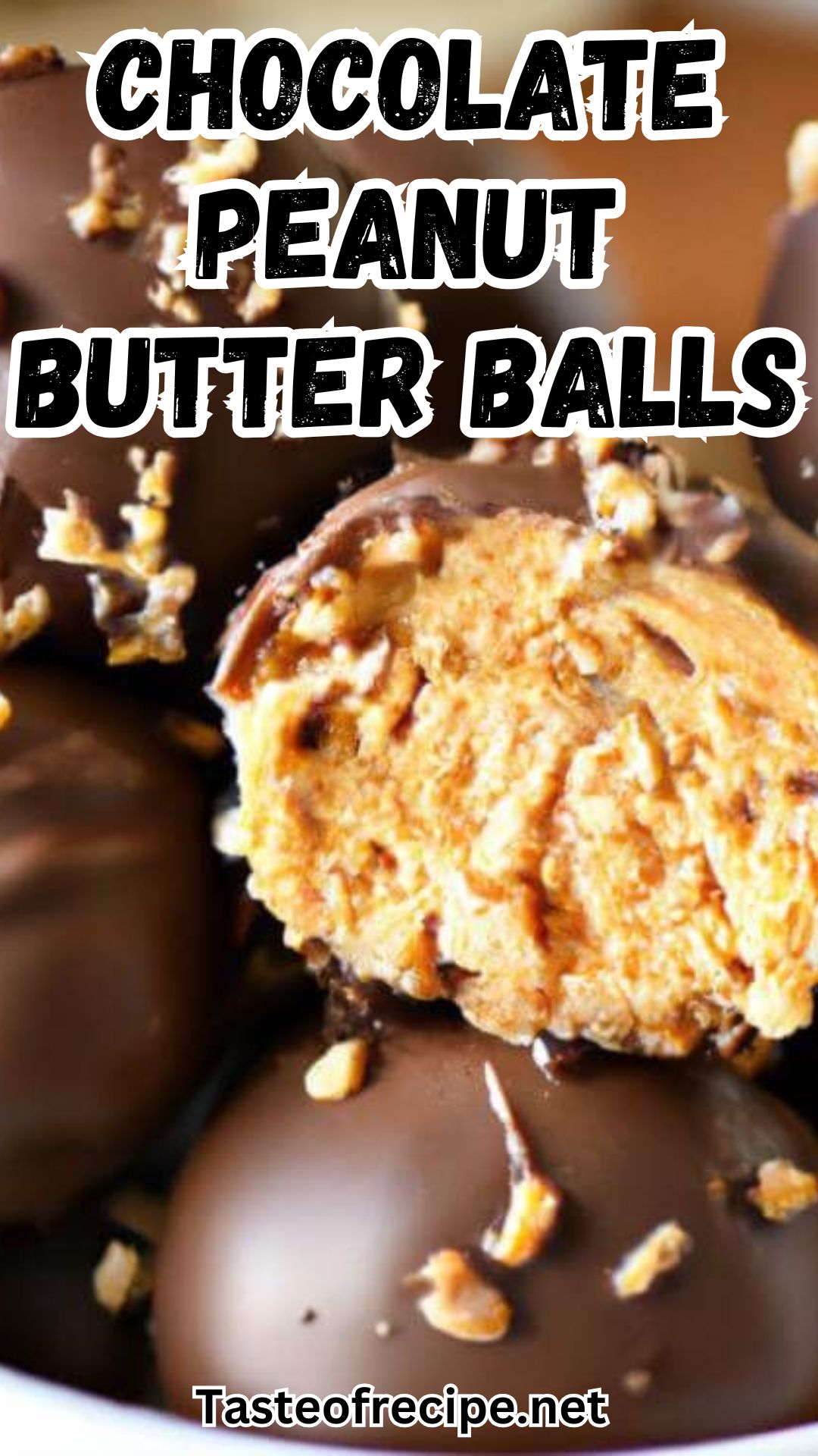 Chocolate Peanut Butter Balls with Rice Krispies Chocolate Peanut Butter Balls with Rice Krispies
