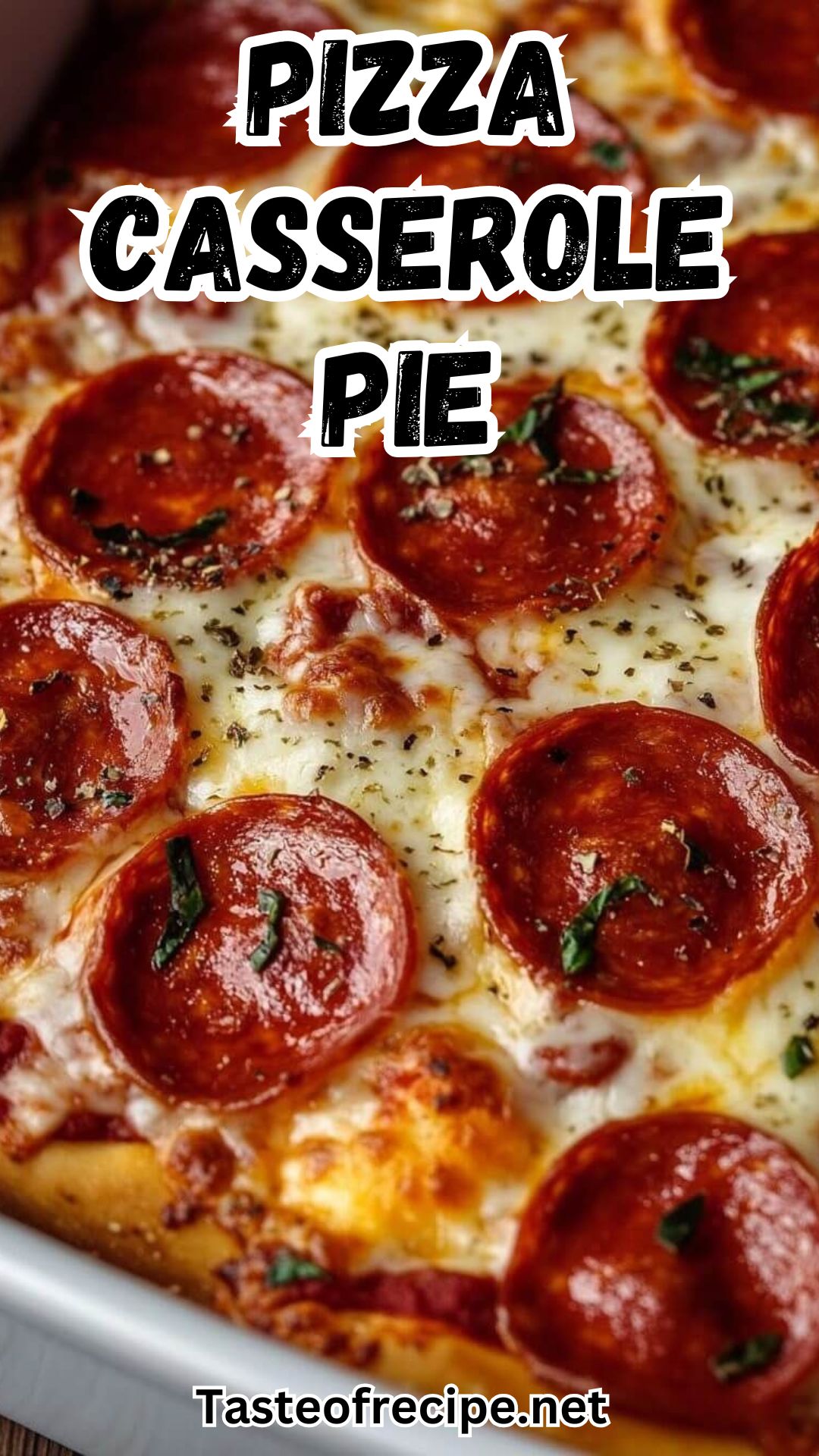 Pizza Casserole Pie Pizza Casserole Pie