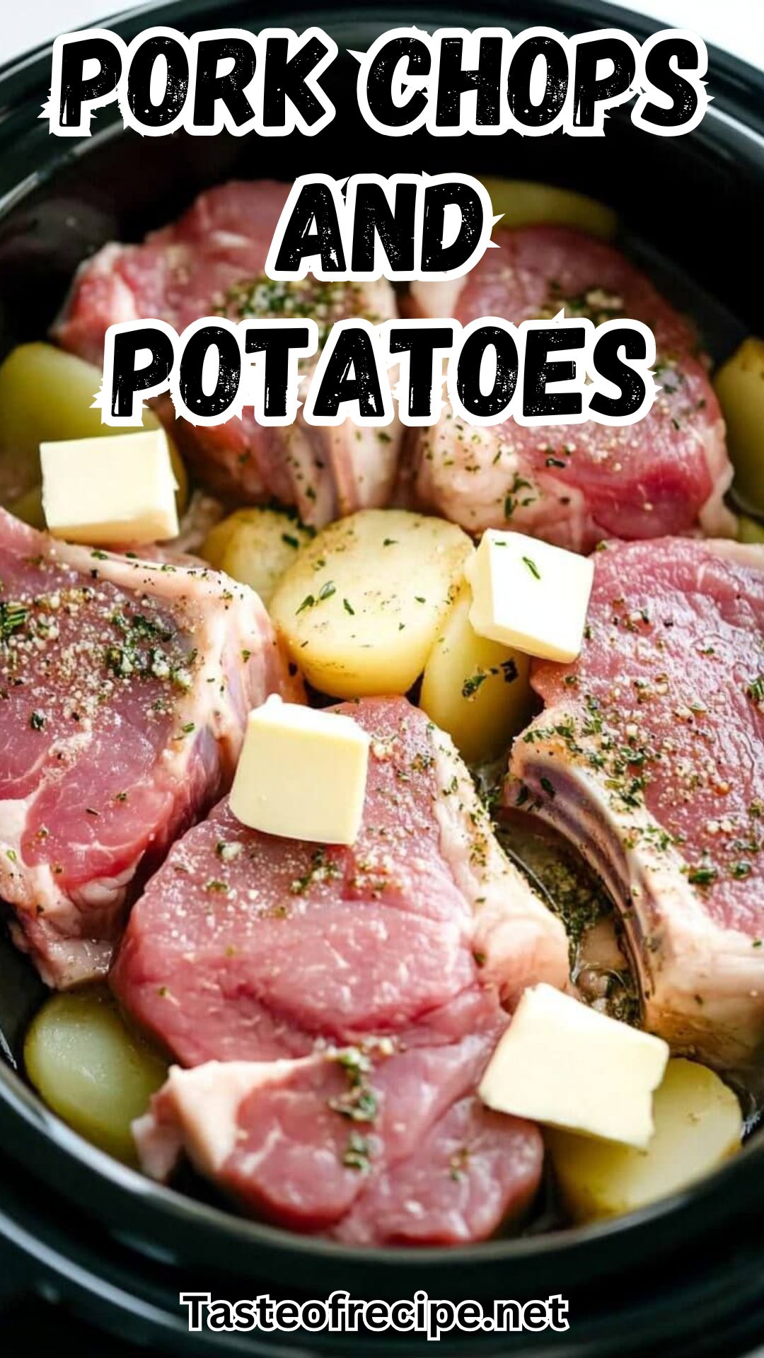 Crockpot Ranch Pork Chops and Potatoes Crockpot Ranch Pork Chops and Potatoes