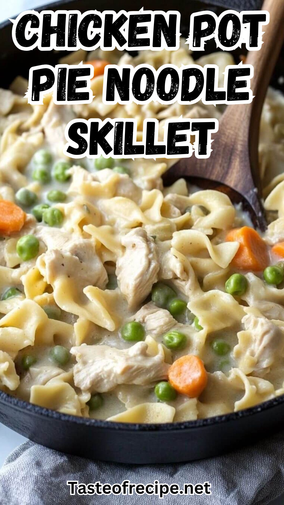 Chicken Pot Pie Noodle Skillet Chicken Pot Pie Noodle Skillet