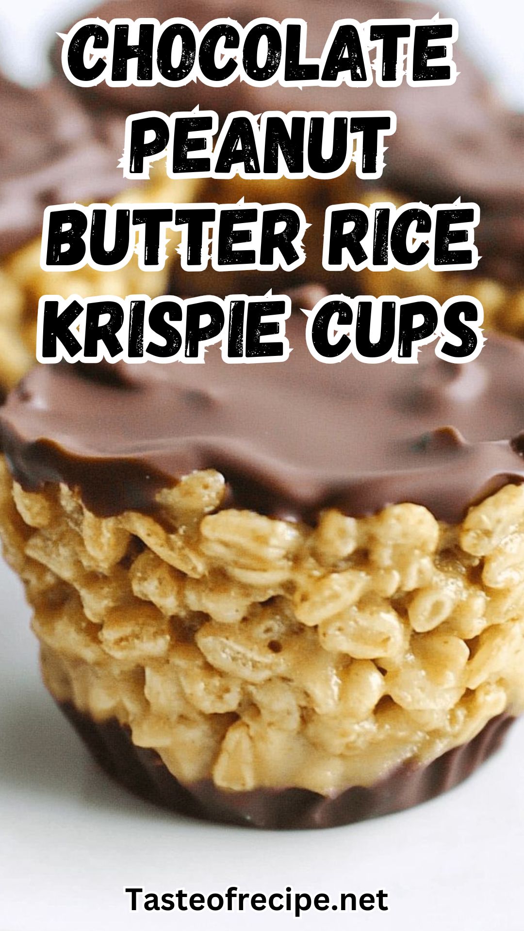 Chocolate Peanut Butter Rice Krispie Cups 8 Chocolate Peanut Butter Rice Krispie Cups