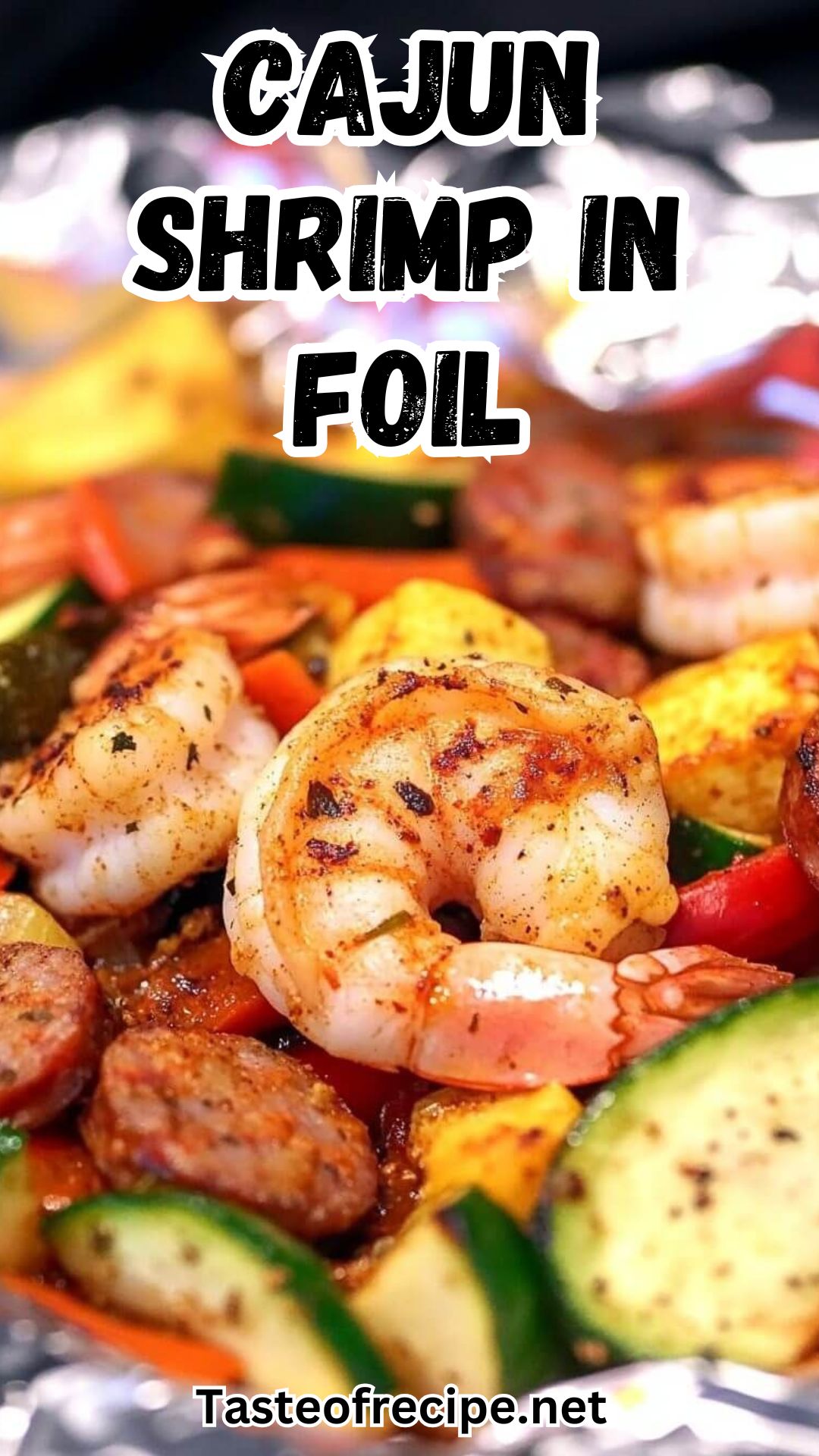CAJUN SHRIMP IN FOIL CAJUN SHRIMP IN FOIL