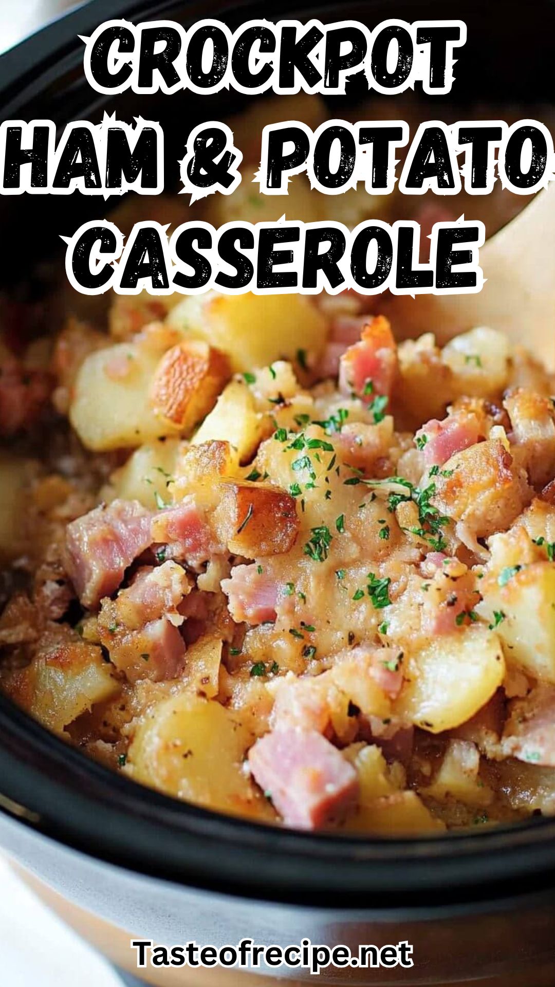 Crockpot Ham and Potato Casserole Crockpot Ham and Potato Casserole