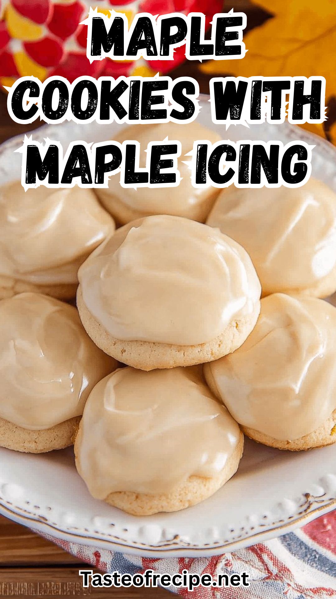Maple Cookies With Maple Icing Maple Cookies With Maple Icing