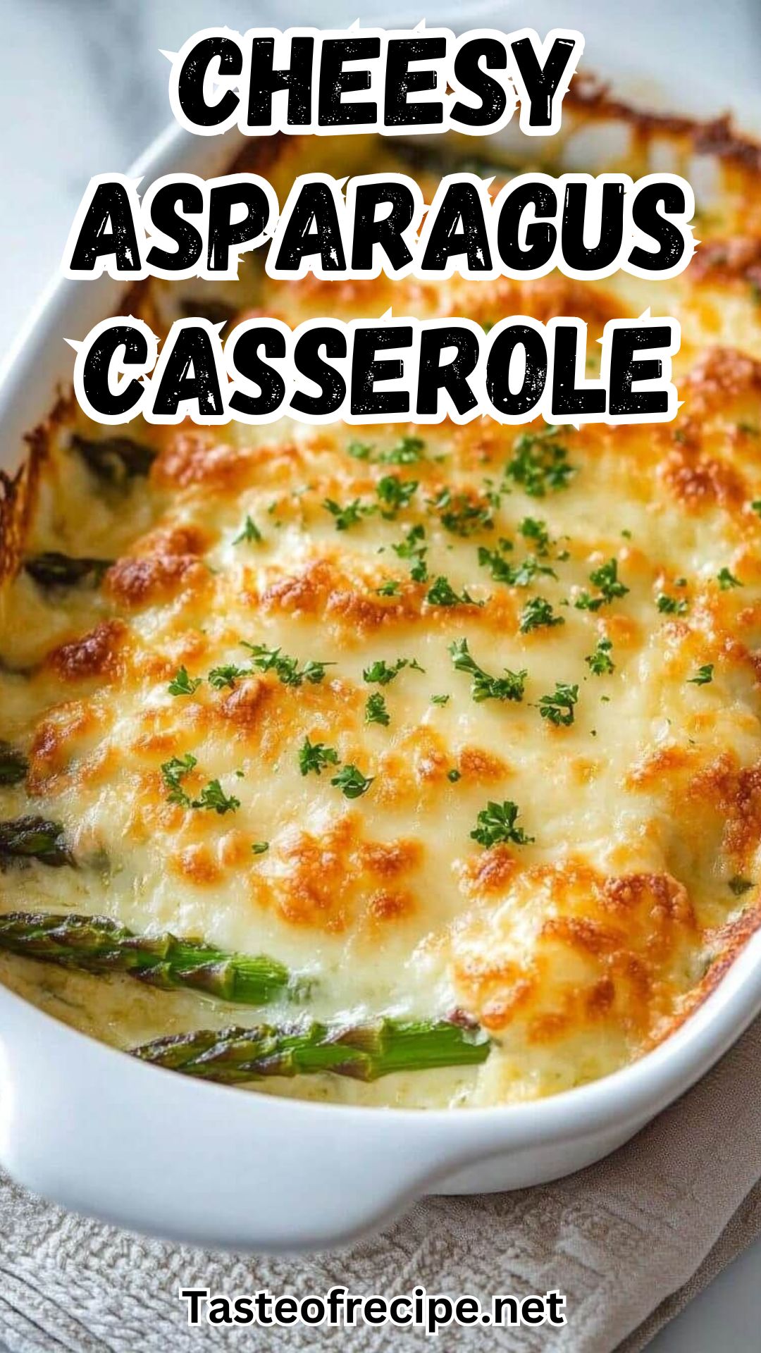Cheesy Asparagus Casserole Cheesy Asparagus Casserole