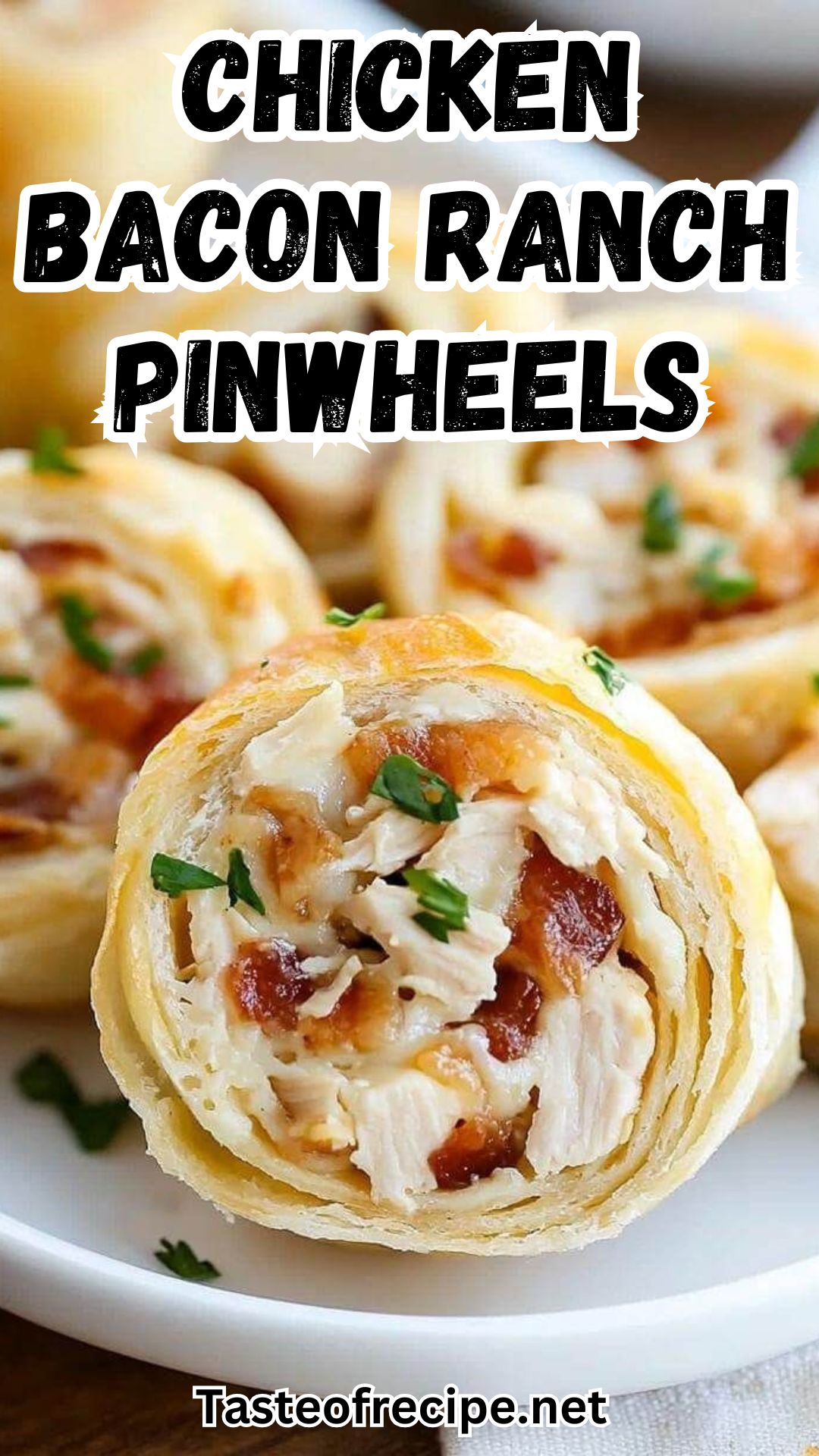 Chicken Bacon Ranch Pinwheels Chicken Bacon Ranch Pinwheels
