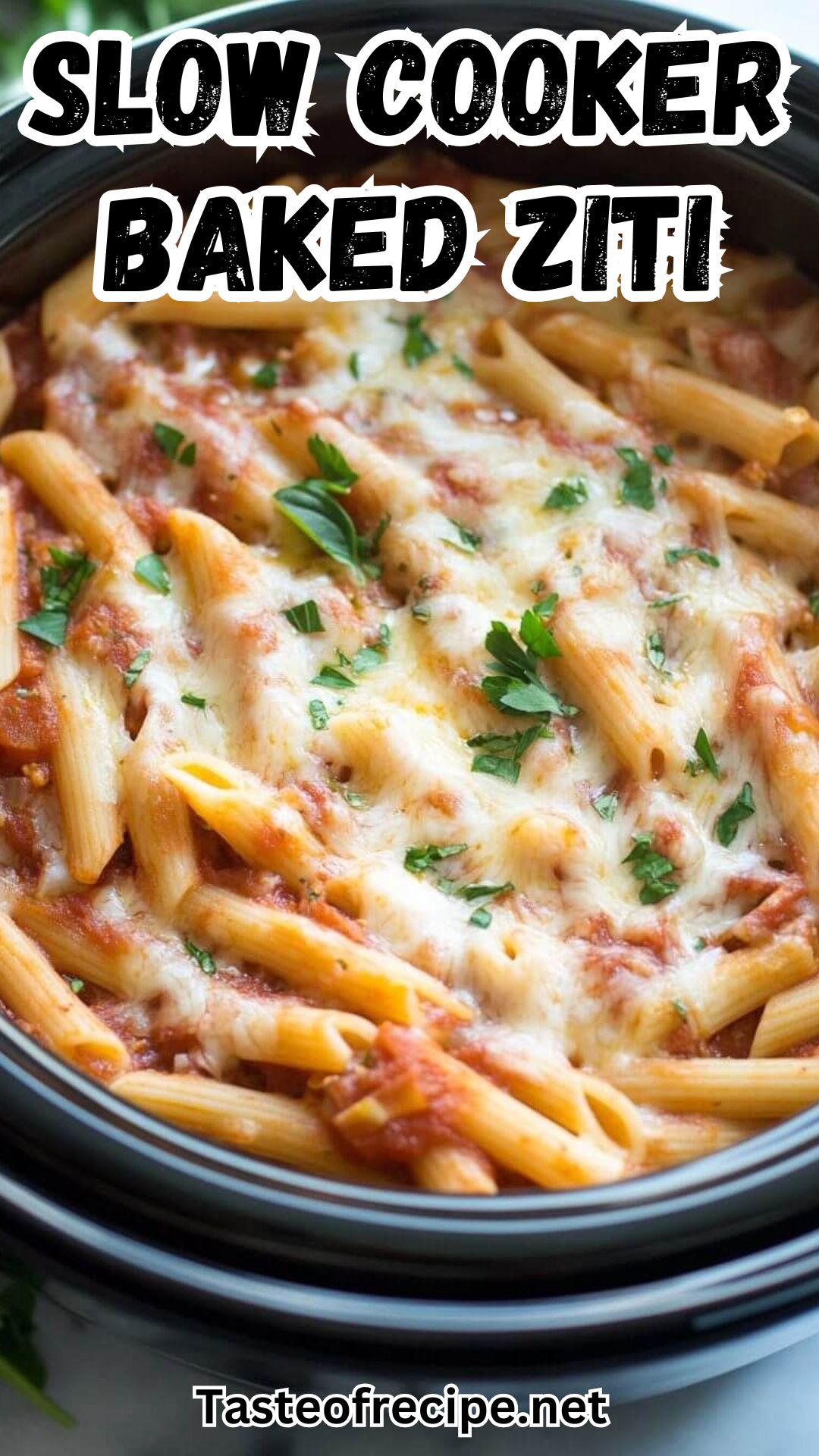 Slow Cooker Baked Ziti Slow Cooker Baked Ziti