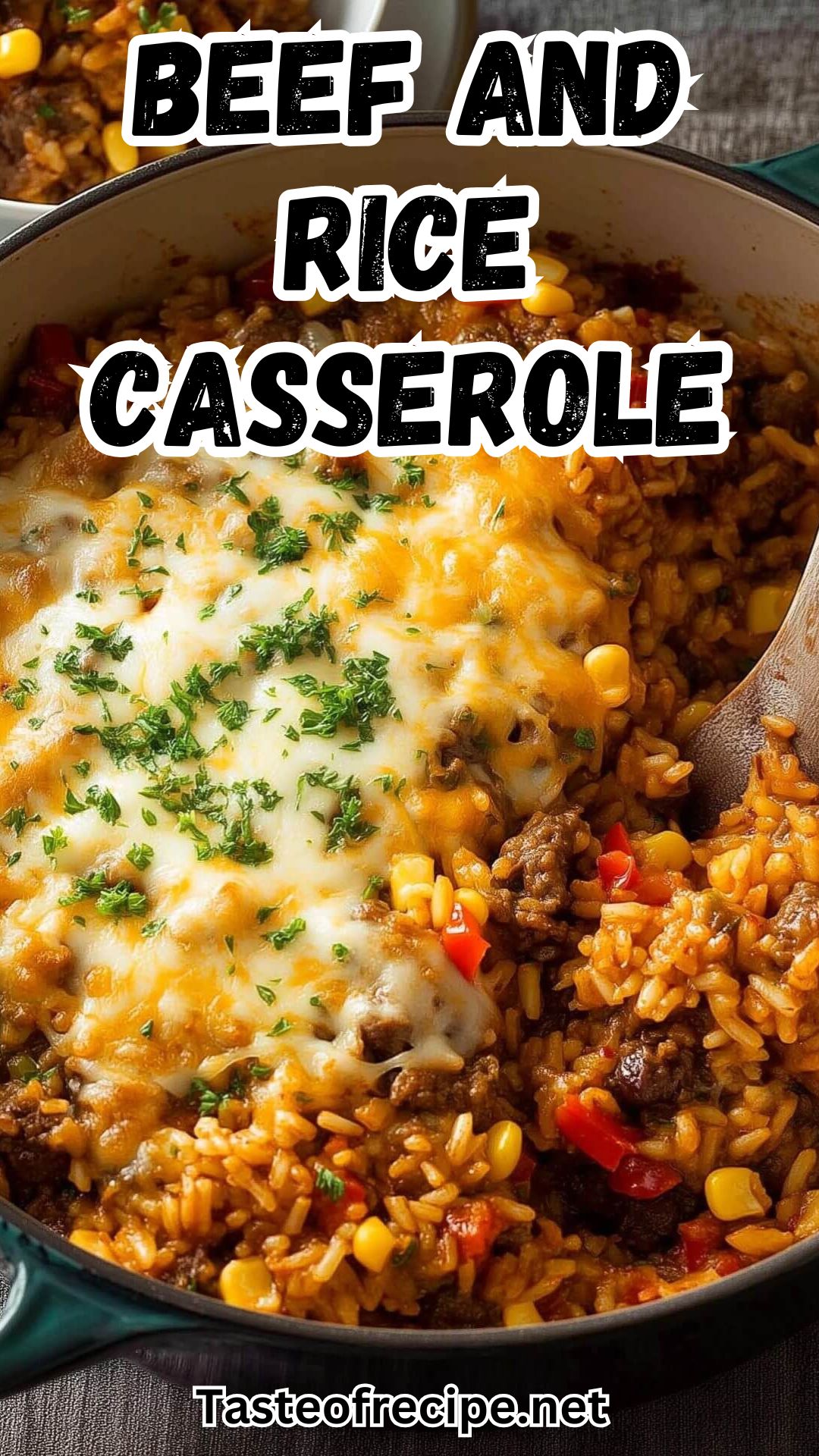 Cozy Beef and Rice Casserole Cozy Beef and Rice Casserole