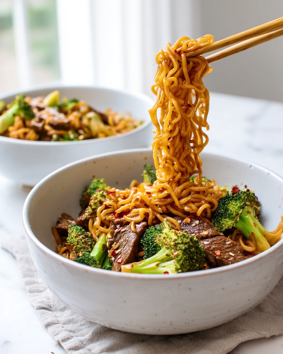 Beef and Broccoli Ramen Stir Fry 7 Beef and Broccoli Ramen Stir Fry