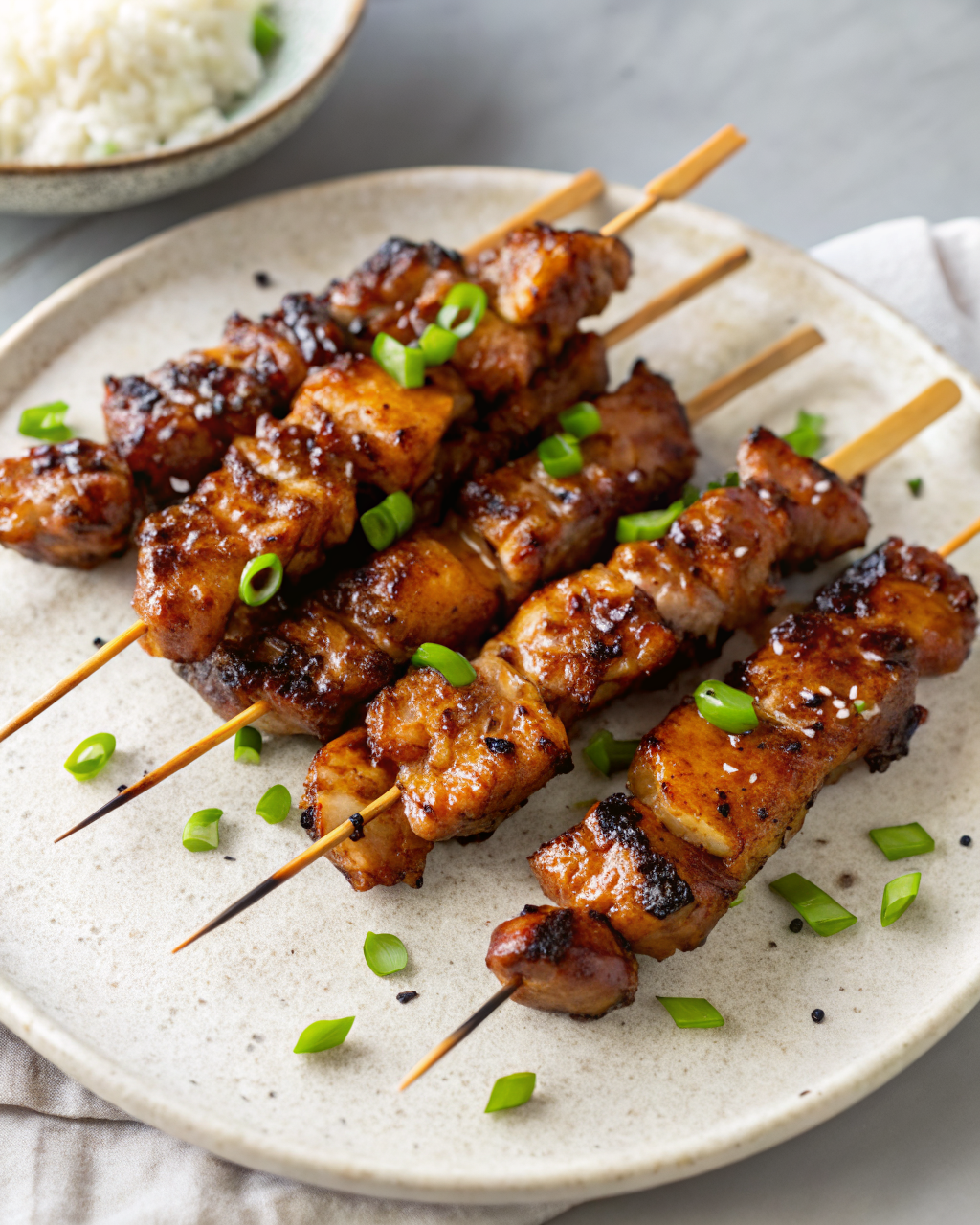 Teriyaki Chicken Skewers 13 Teriyaki Chicken Skewers