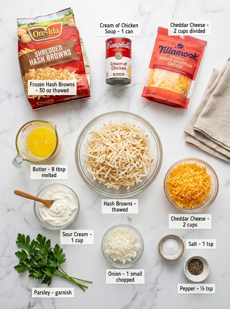 COPYCAT CRACKER BARREL HASHBROWN CASSEROLE 10 COPYCAT CRACKER BARREL HASHBROWN CASSEROLE