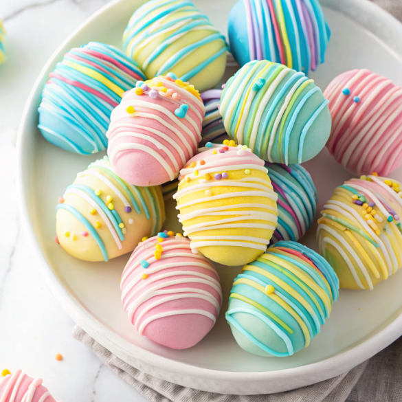 Easter Egg Oreo Balls