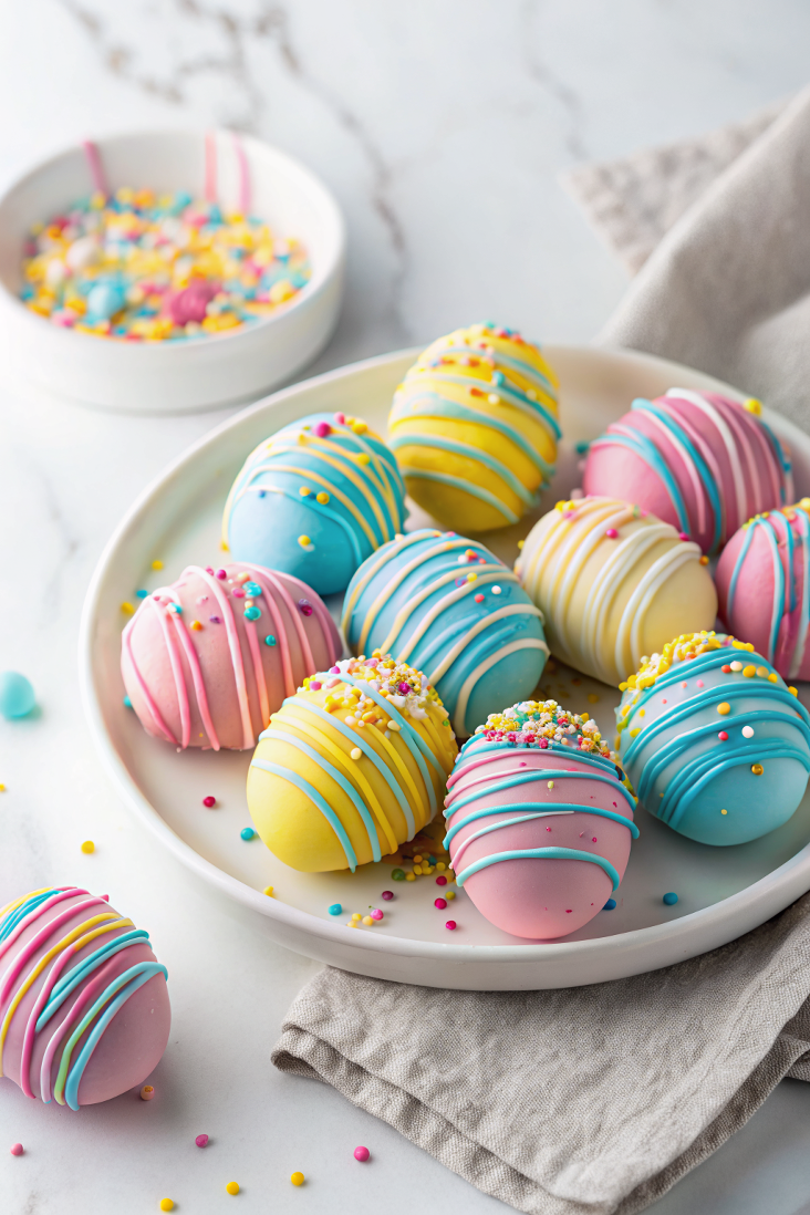Easter Egg Oreo Balls 9 Easter Egg Oreo Balls
