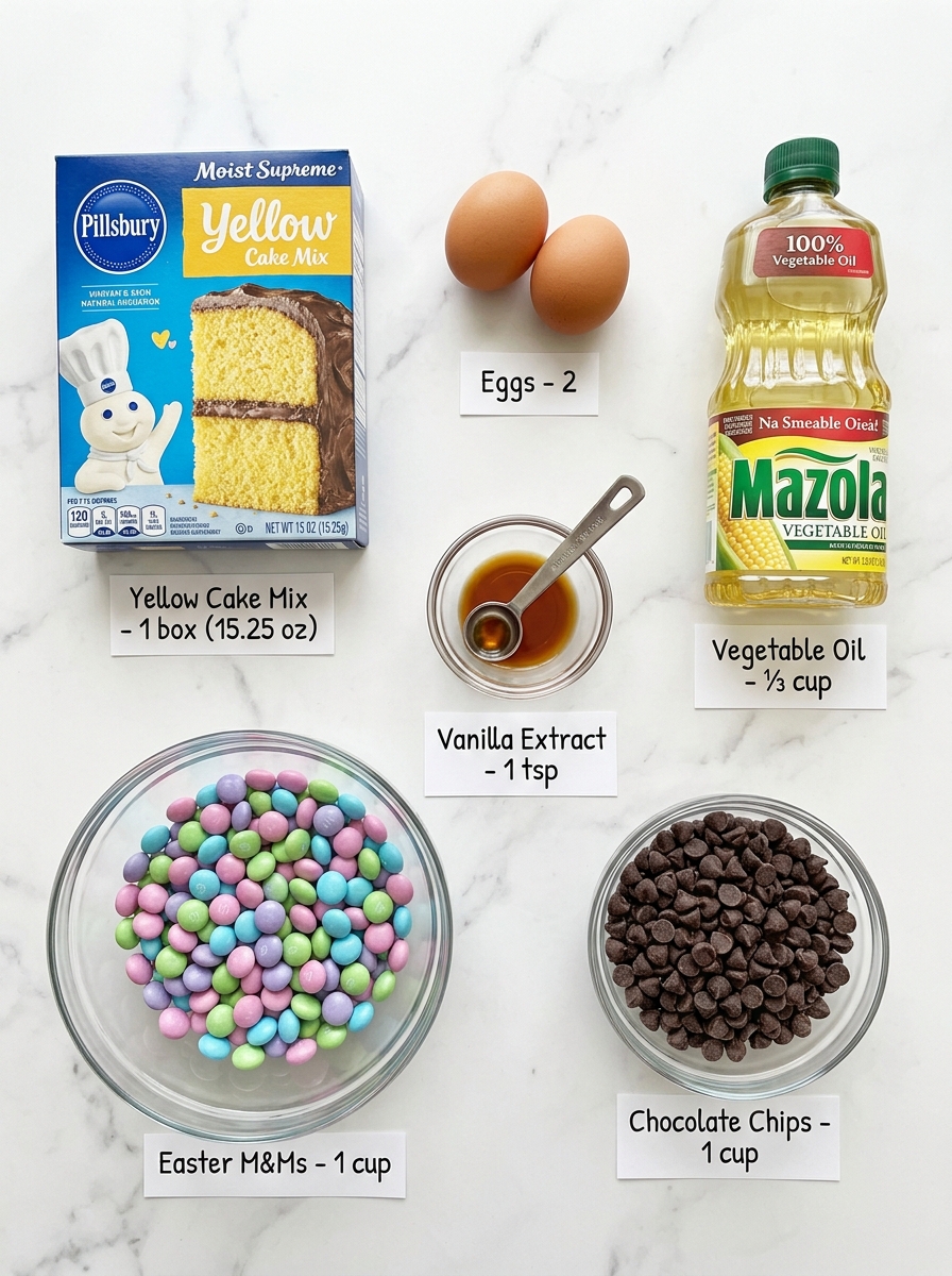 Easter Cake Mix Cookie Bars 9 Easter Cake Mix Cookie Bars