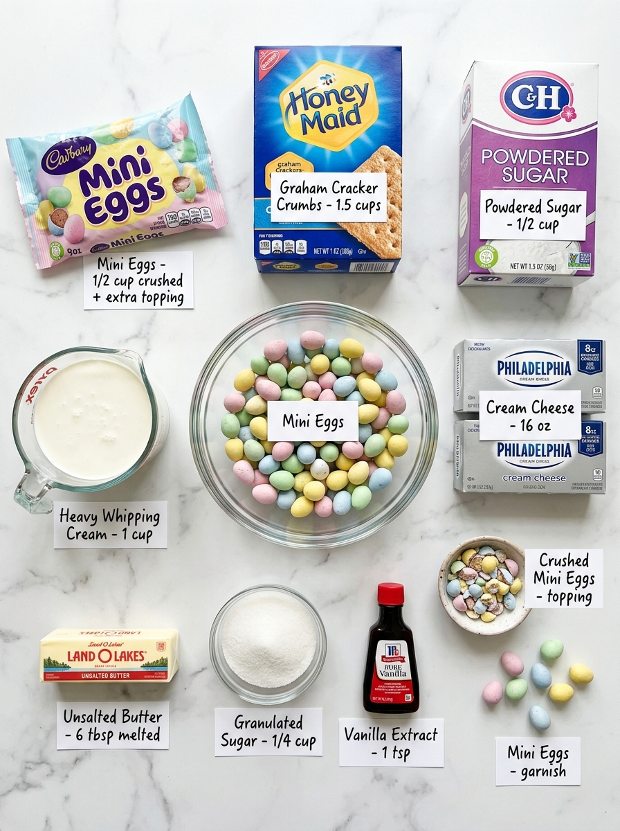 No Bake Mini Egg Cheesecake Recipe 9 No Bake Mini Egg Cheesecake Recipe