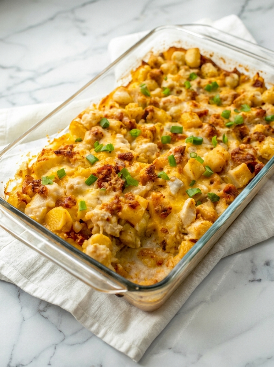 CHICKEN BACON RANCH CASSEROLE WITH POTATOES 11 CHICKEN BACON RANCH CASSEROLE WITH POTATOES