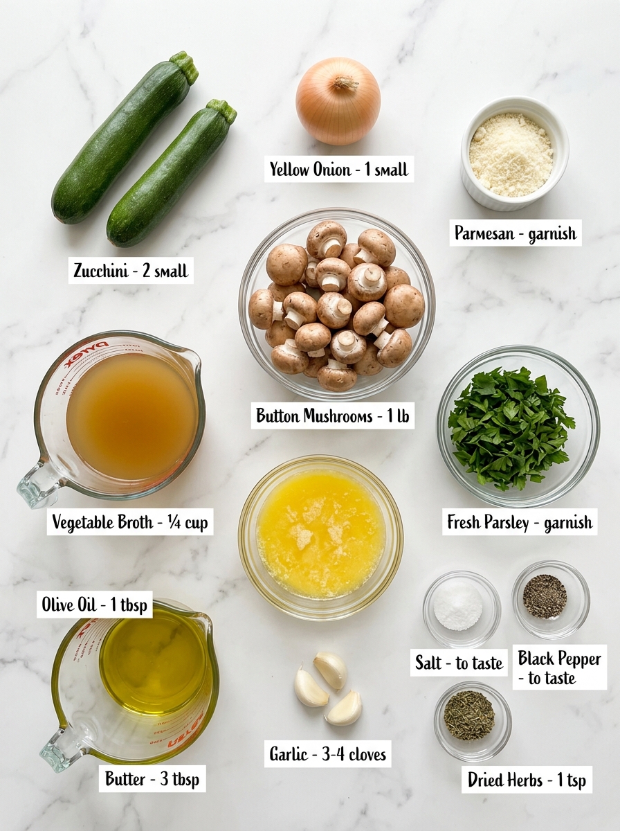 Skillet Zucchini and Mushrooms 11 Skillet Zucchini and Mushrooms