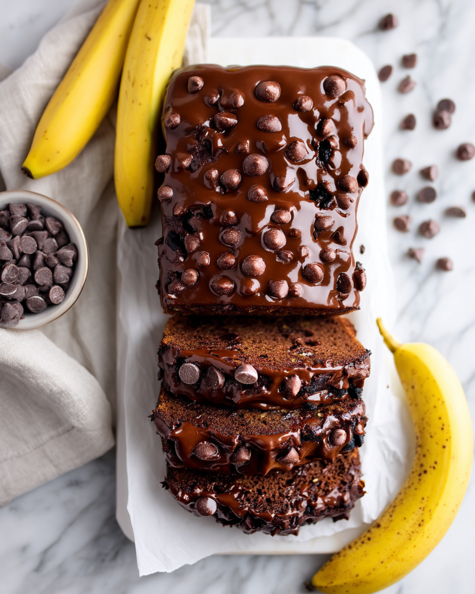 Chocolate Banana Bread 11 Chocolate Banana Bread