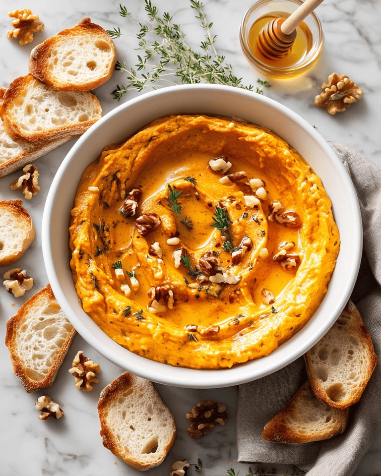 Pumpkin Whipped Feta Dip