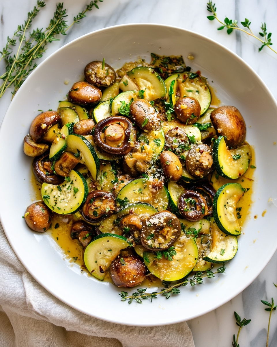 Skillet Zucchini and Mushrooms 10 Skillet Zucchini and Mushrooms