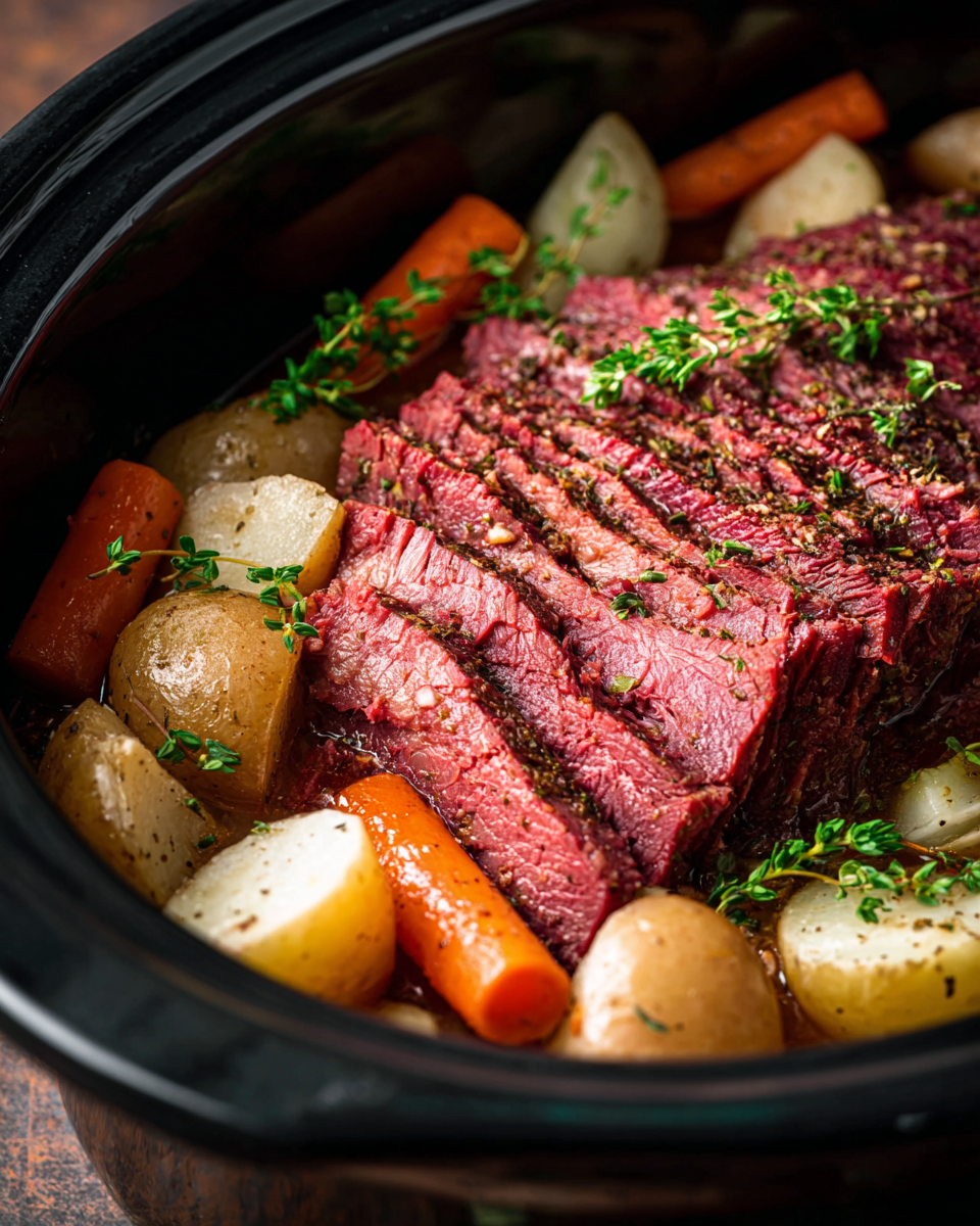 Slow Cooker Corned Beef 9 Slow Cooker Corned Beef