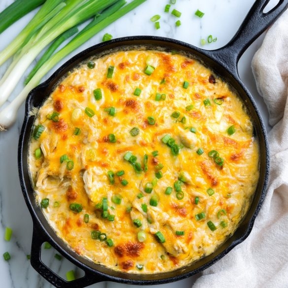 One Pan Keto Green Chili Chicken