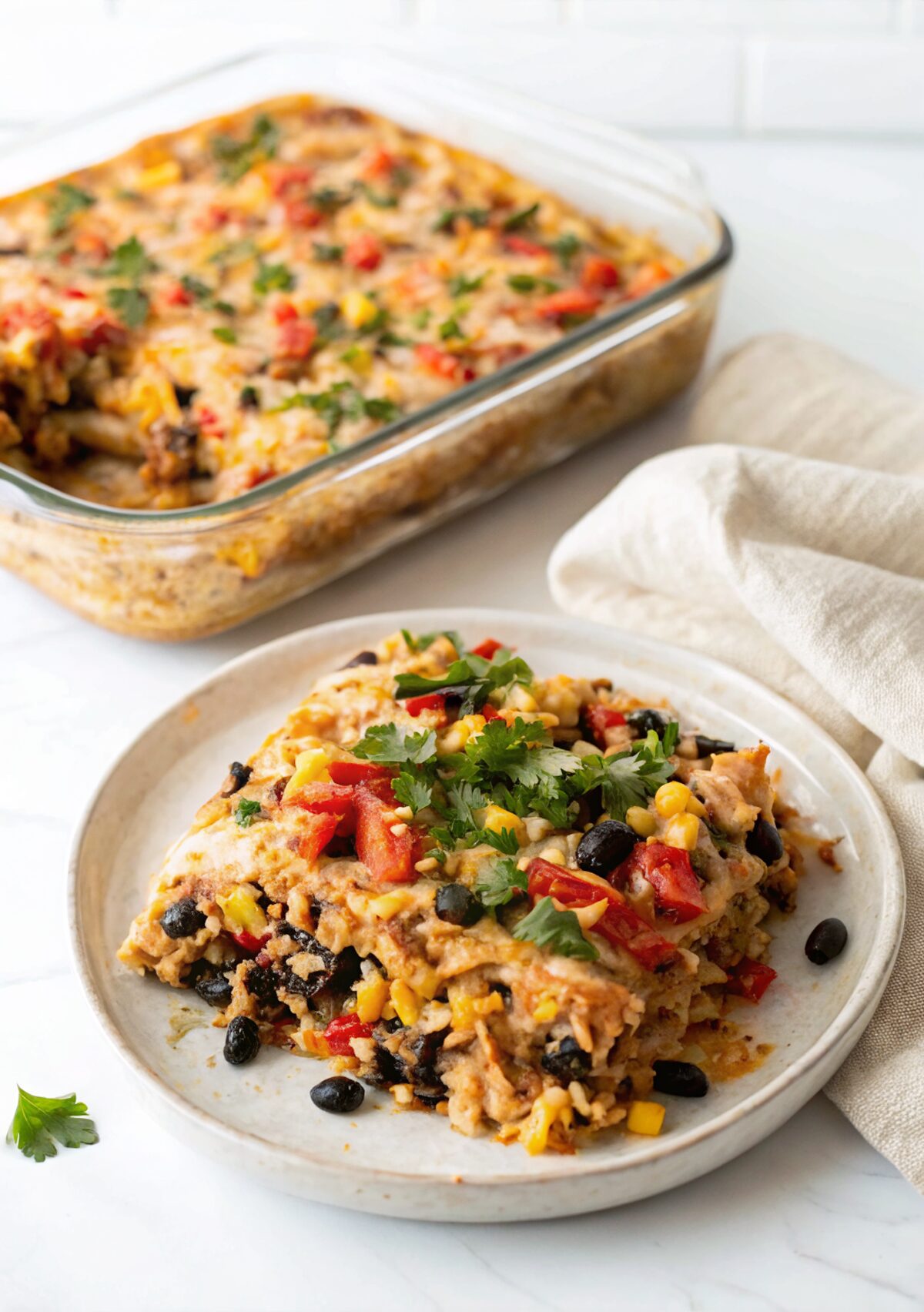 Easy Chicken Burrito Casserole 9 Easy Chicken Burrito Casserole