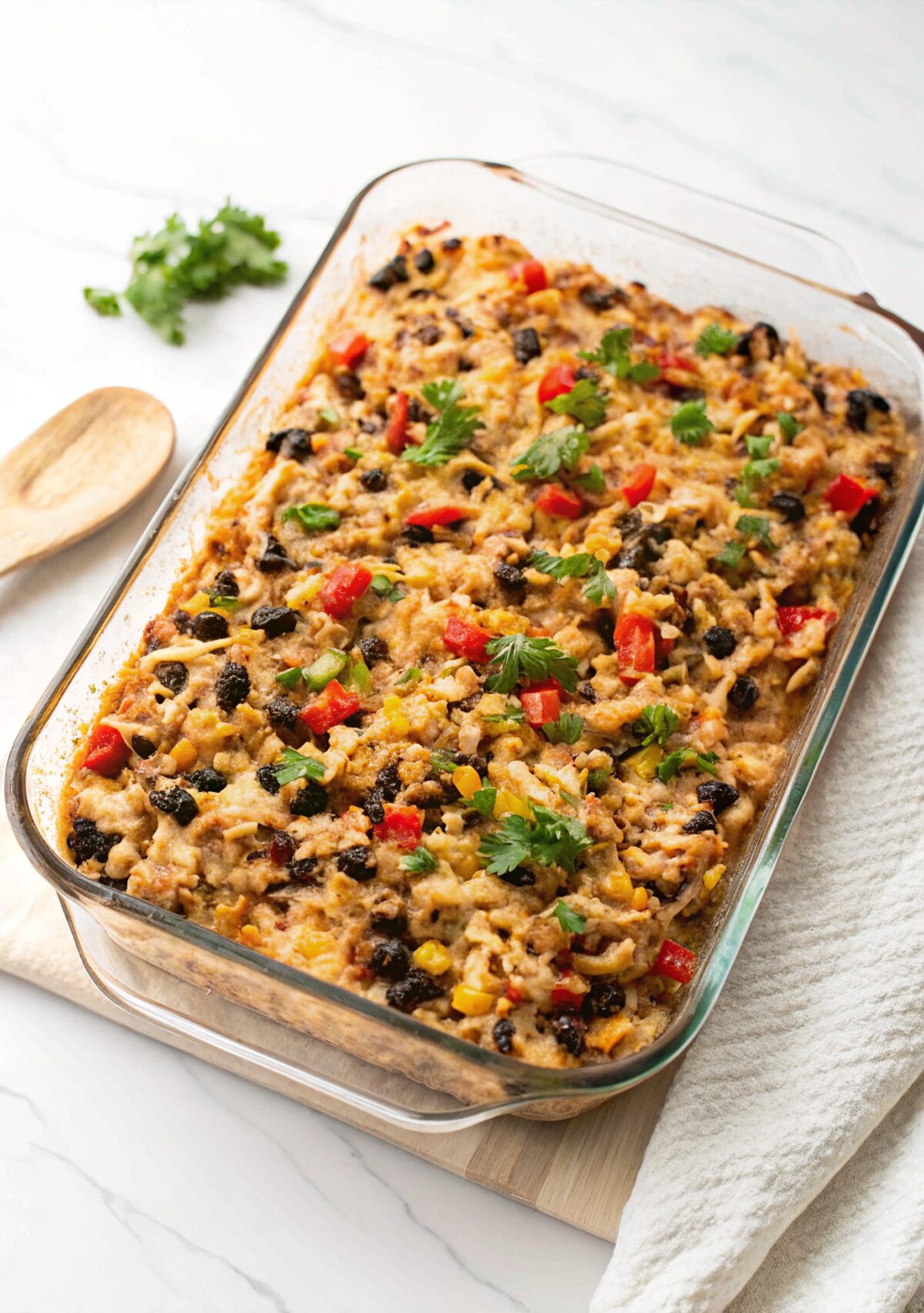 Easy Chicken Burrito Casserole 7 Easy Chicken Burrito Casserole