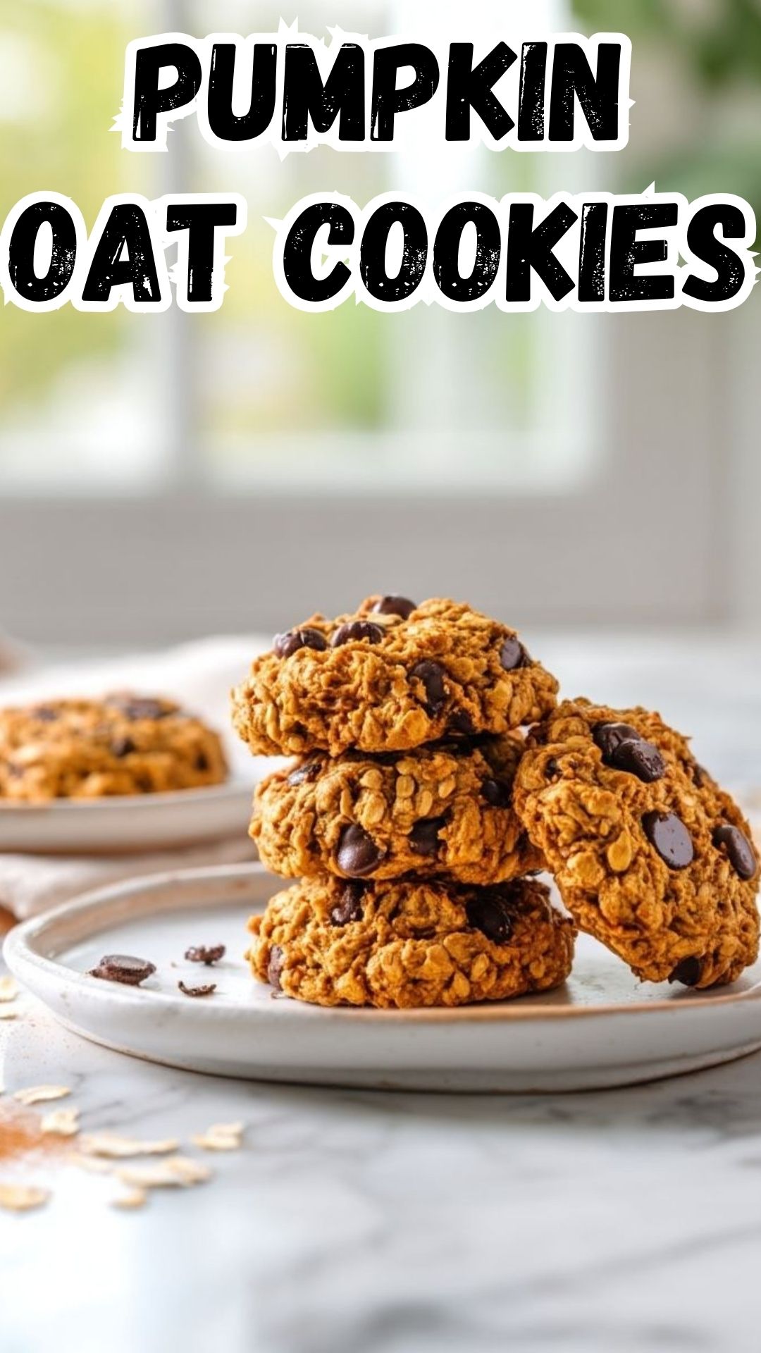 Healthy Pumpkin Oat Cookies Healthy Pumpkin Oat Cookies