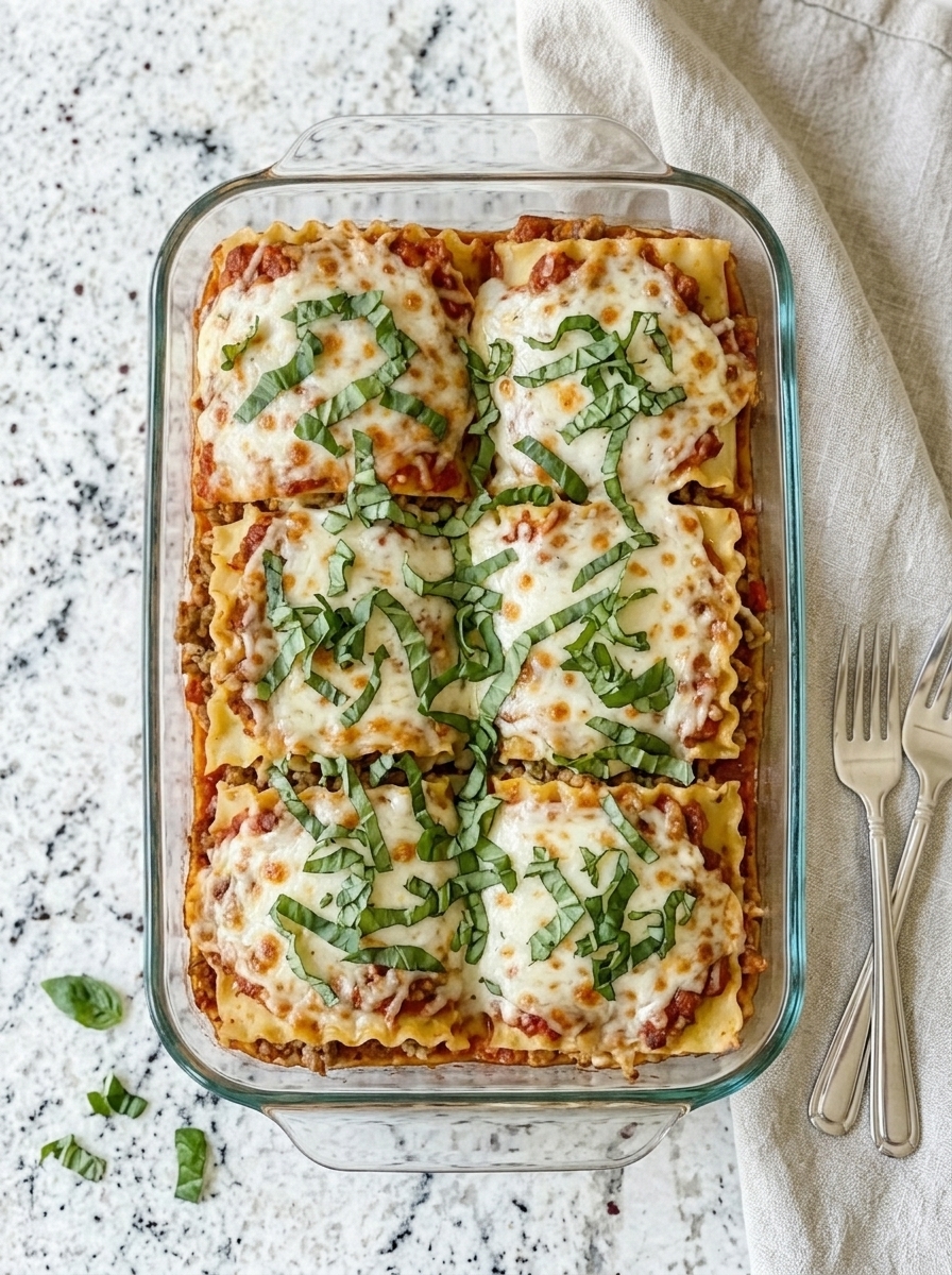 3-Cheese Sausage Lasagna Roll-Ups 6 3-Cheese Sausage Lasagna Roll-Ups