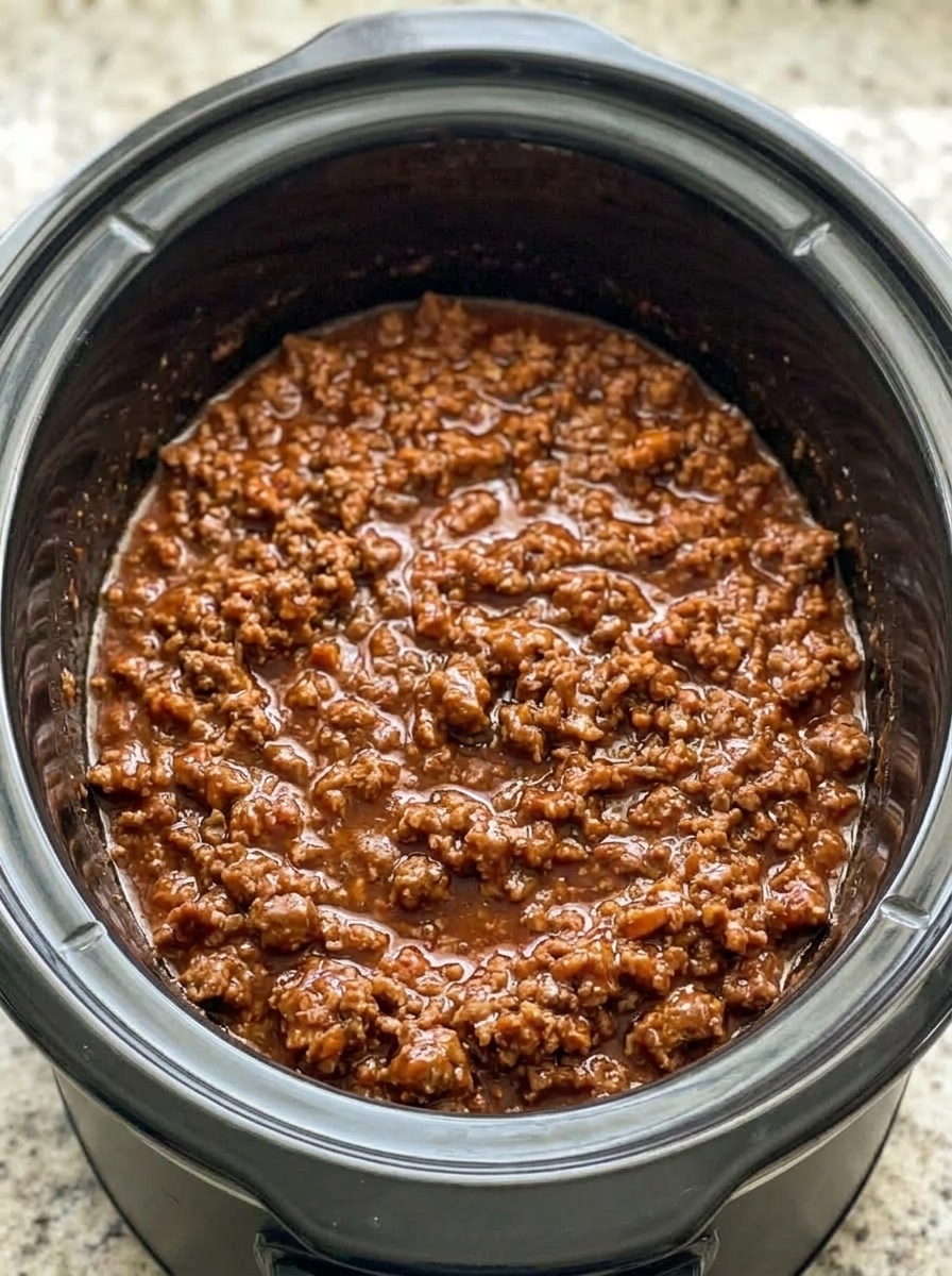 Slow Cooker 5-Ingredient Amish Beef Sloppy Joes 6 Slow Cooker 5-Ingredient Amish Beef Sloppy Joes
