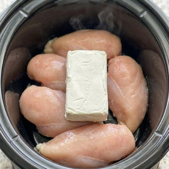 Slow Cooker Creamy Ranch Chicken