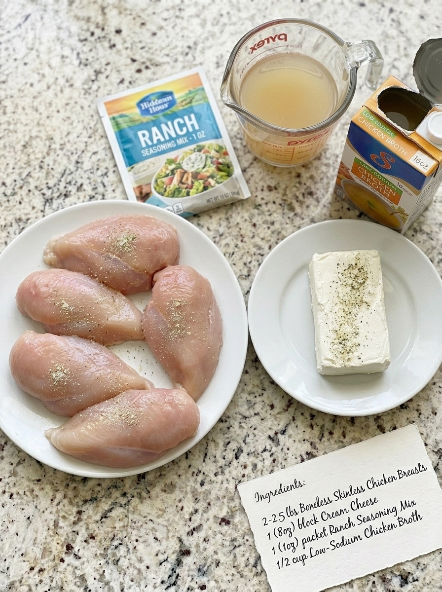 Slow Cooker Creamy Ranch Chicken 8 Slow Cooker Creamy Ranch Chicken