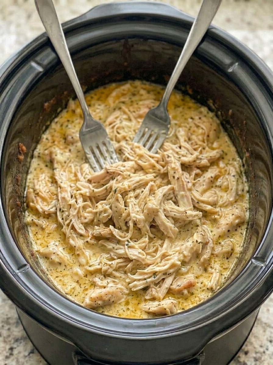 Slow Cooker Creamy Ranch Chicken 10 Slow Cooker Creamy Ranch Chicken