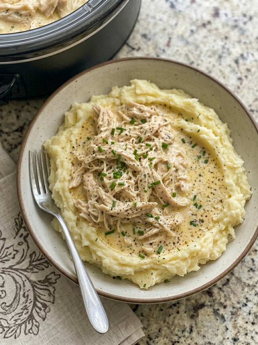 Slow Cooker Creamy Ranch Chicken 11 Slow Cooker Creamy Ranch Chicken