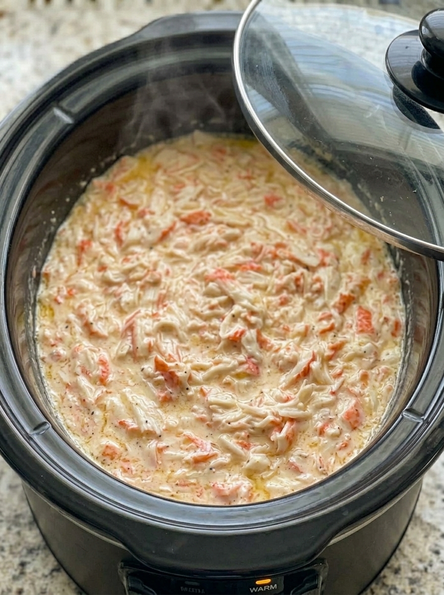3-Ingredient Slow Cooker Crab Butter Dip 7 3-Ingredient Slow Cooker Crab Butter Dip