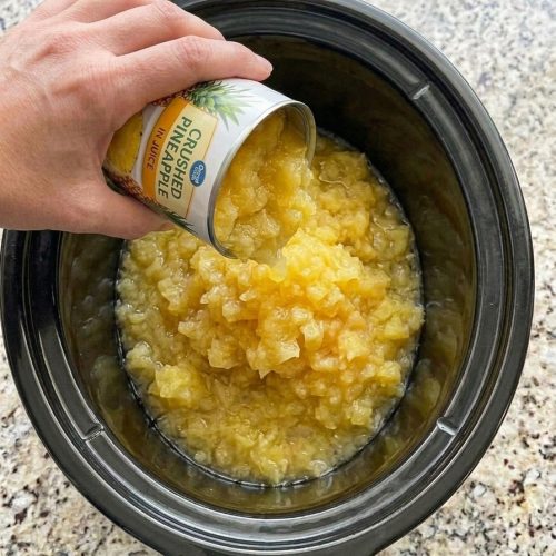5-Ingredient Slow Cooker Pineapple Cream Cake 12 5-Ingredient Slow Cooker Pineapple Cream Cake