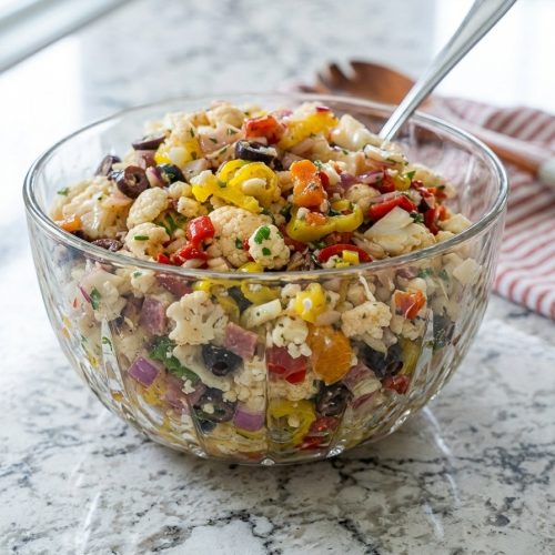 Marinated Cauliflower Salad 8 Marinated Cauliflower Salad