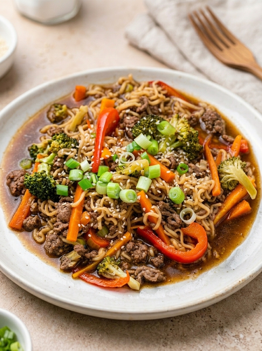 Slow Cooker Beef Ramen 7 Slow Cooker Beef Ramen