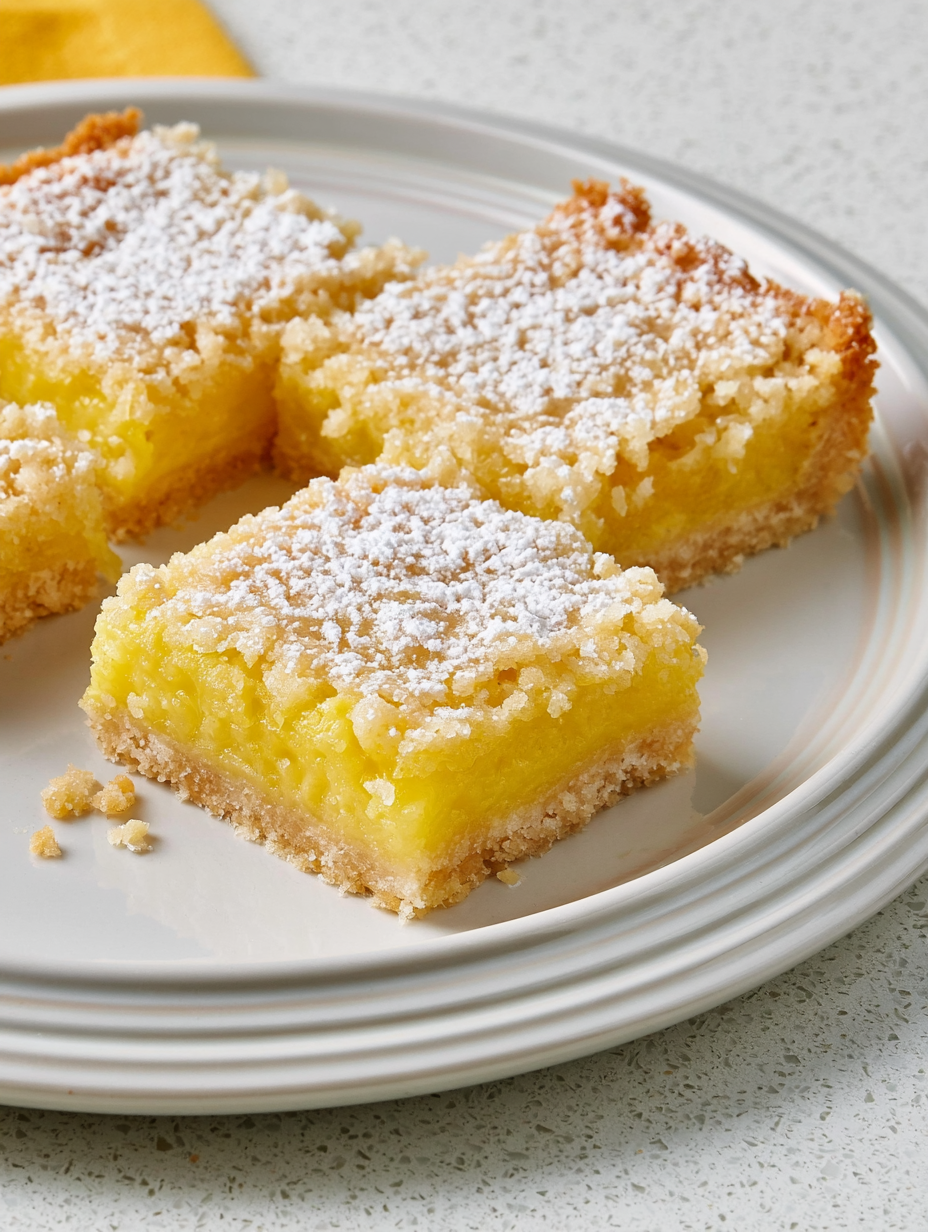 3-Ingredient Lemon Bars 5 3-Ingredient Lemon Bars