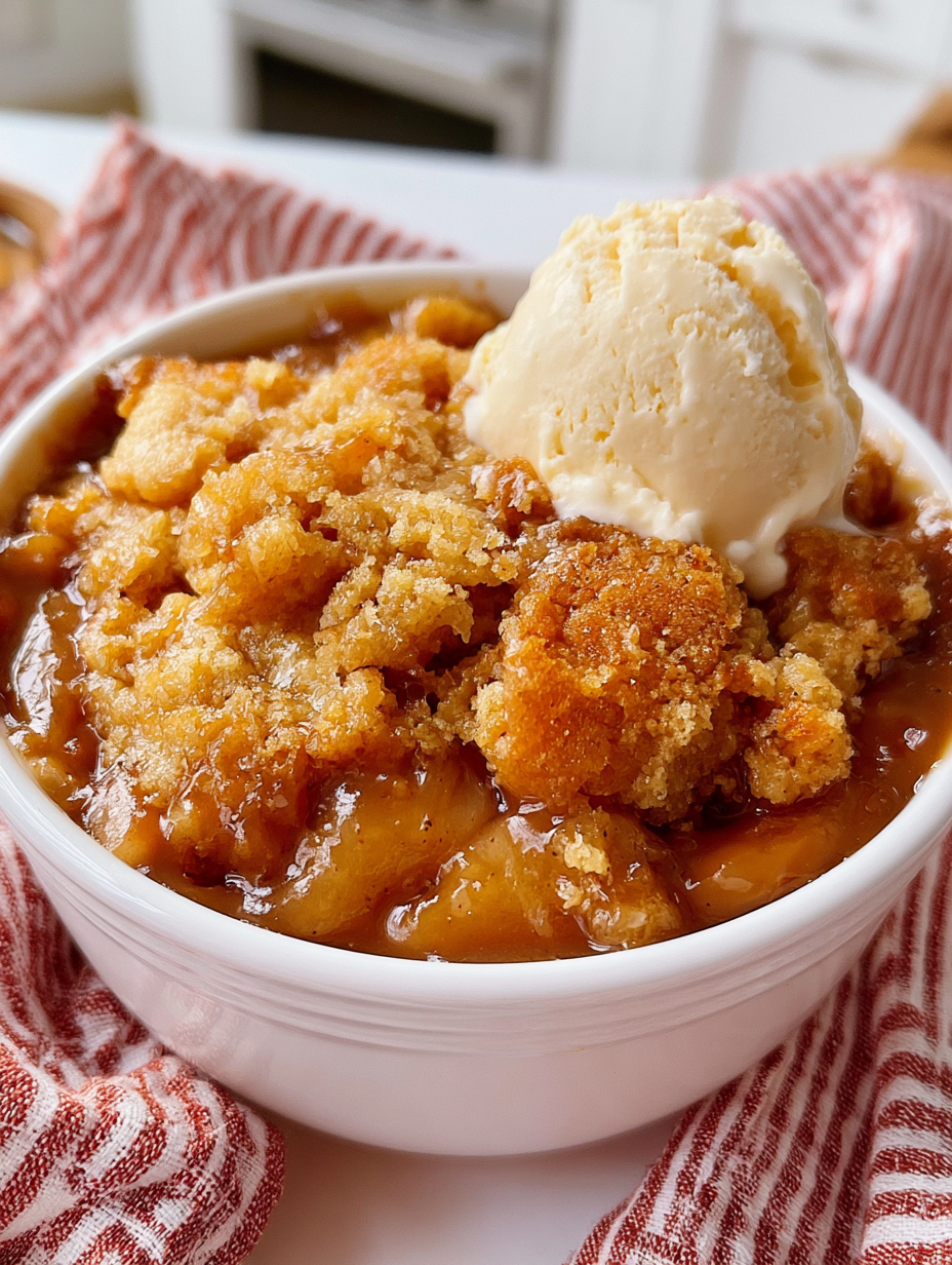 4-Ingredient Slow Cooker Caramel Apple Dump Cake 5 4-Ingredient Slow Cooker Caramel Apple Dump Cake