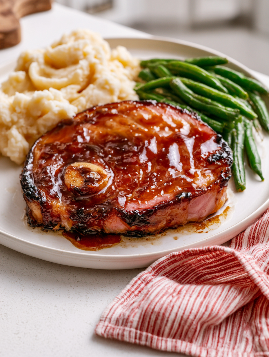 5-Ingredient Slow Cooker Ham Steaks 5 5-Ingredient Slow Cooker Ham Steaks