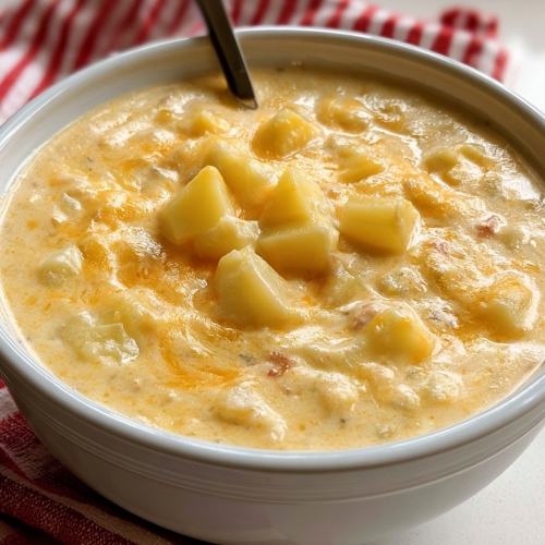 5-Ingredient Slow Cooker Loaded Potato Soup 6 5-Ingredient Slow Cooker Loaded Potato Soup