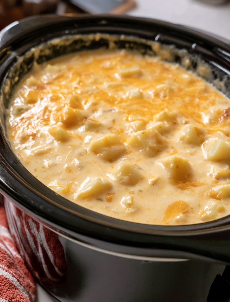 5-Ingredient Slow Cooker Loaded Potato Soup 5 5-Ingredient Slow Cooker Loaded Potato Soup
