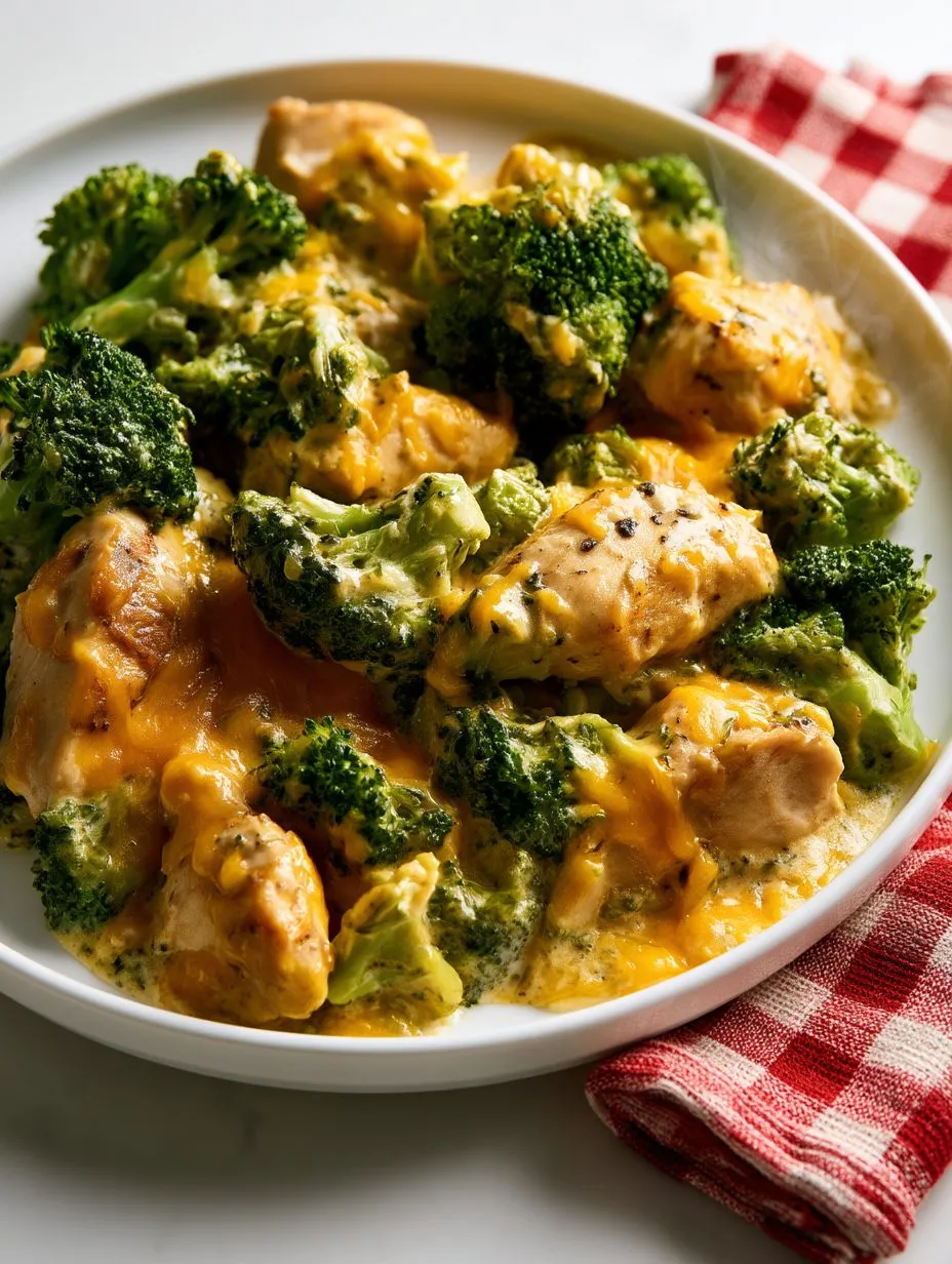 Slow Cooker Cheesy Chicken and Broccoli 5 Slow Cooker Cheesy Chicken and Broccoli