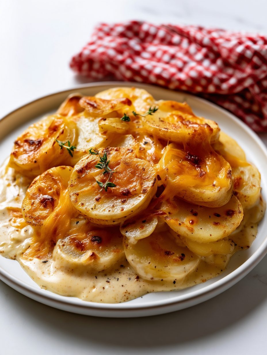 4-Ingredient Slow Cooker Mother’s Day Scalloped Potato Casserole 5 4-Ingredient Slow Cooker Mother’s Day Scalloped Potato Casserole