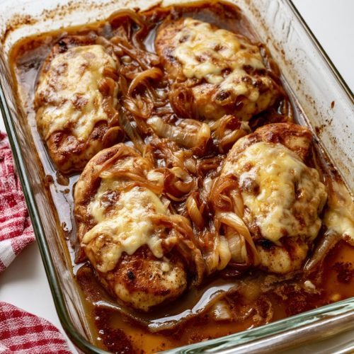 4-Ingredient French Onion Chicken 6 4-Ingredient French Onion Chicken