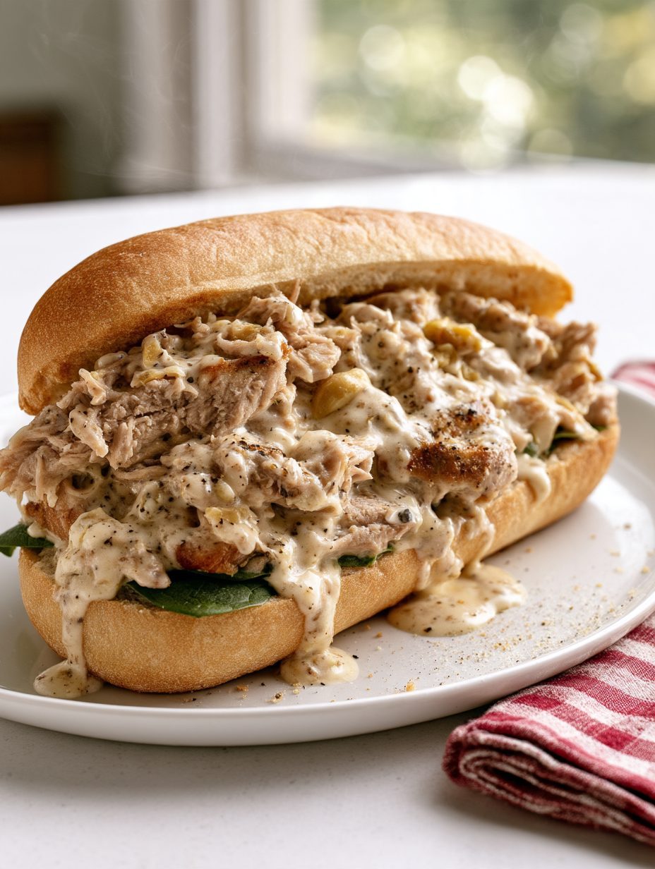 Slow Cooker Creamy Garlic Pork Tenderloin 5 Slow Cooker Creamy Garlic Pork Tenderloin